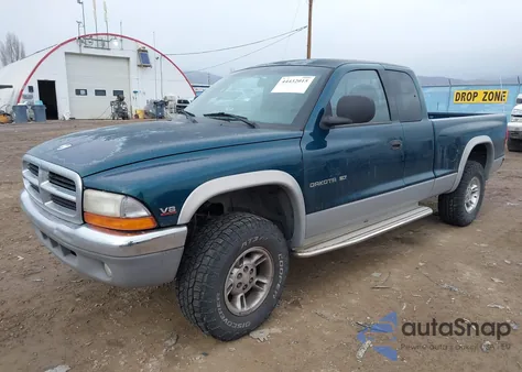 1998 Dodge Dakota Slt/Sport z USA, uszkodzony, nr VIN 1B7GG22Y5WS607193